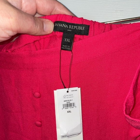 Banana Republic Button Front Midi Skirt - Picture 3 of 6